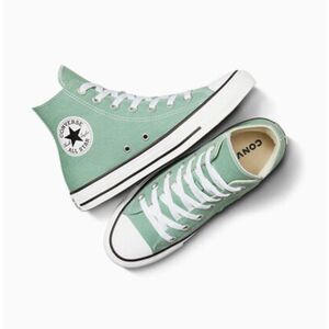 Converse Chuck Taylor All Star High‎ Herby Green A06563F Men's Size 12 Brand New